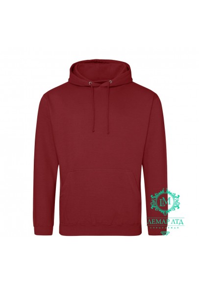 Худі Just Hoods College Red Hot Chili RHC (червоний чилі)